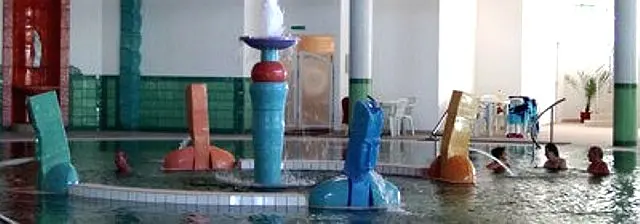 A Szigetvári Gyógyfürdő gyógymedencéje